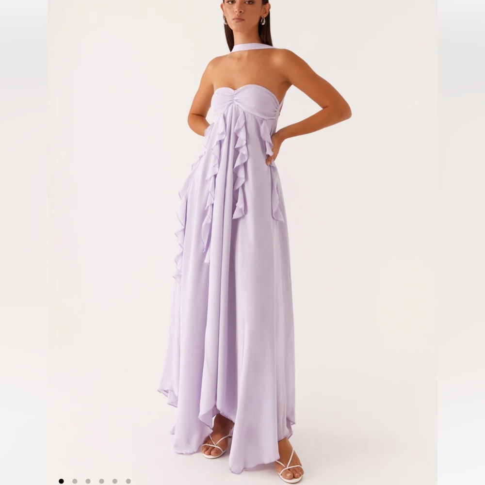 Peppermayo Lilac Florence Maxi Dress